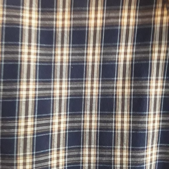 Lands' End Men's Plaid Dress Shirt - Size 16-33 - Picture 4 of 7